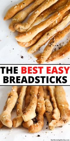 Easy breadstick recipe that quick and easy. This Italian breadsticks recipe is easy and so fun to make. Grissini crispy breadsticks that make the perfect snack for everyone. This recipes shows you how to make these homemade breadsticks with your own easy homemade dough. Crunchy Breadsticks Recipe, Grissini Recipe, Italian Breadsticks, Breadsticks Easy, Italian Bread Sticks, Breadsticks Recipe, Best Appetizer, Chewy Bread