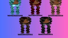 Berry Avenue Codes Hair Blonde, Berry Avenue Hair, Hair Codes, Coding School, Roblox Image Ids, House Decals