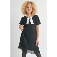 Get ready to impress with this adorable tween gathered puff sleeve dress! Perfect for any special occasion, this dress will have you looking your best. Plus, the bow adds a fun and flirty touch. Don't miss out on this must-have for dressing up! Fitted Short Sleeve Puff Sleeve Dress, Party Dress With Bow Print And Short Sleeves, Short Sleeve Party Dress With Bow Print, Spring Mini Dress With Puff Sleeves And Bow, Chic Mini Dress With Puff Sleeves And Bow, Elegant Mini Dress For Dress-up, Spring Puff Sleeve Dress With Bow, Spring Fitted Puff Sleeve Dress With Bow, Casual Short Sleeve Dress With Bow