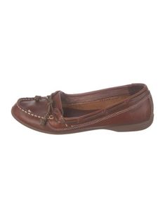 Sebago Leather LoafersBrownRound-ToesMary Jane StrapUnfortunately, due to restrictions, this item may not be eligible for shipping in all areas. Casual Brown Boat Shoes For Fall, Casual Brown Flat Boat Shoes, Casual Brown Moccasins For Work, Brown Flat Boat Shoes With Rubber Sole, Brown Boat Shoes With Leather Sole For Fall, Flat Brown Boat Shoes With Rubber Sole, Brown Slip-on Boat Shoes For Fall, Casual Brown Boat Shoes, Brown Leather Slip-on Boat Shoes