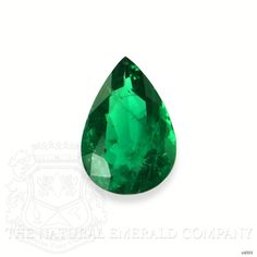 Loose Emerald - Pear 3.48 Ct. - #E4599 | The Natural Emerald Company Luxury Gold Teardrop Emerald Ring, Emerald Wedding Band, Plain Wedding Band, Loose Emeralds, Emerald Wedding, Rare Beauty, Emerald Engagement, Band Jewelry, Emerald Engagement Ring