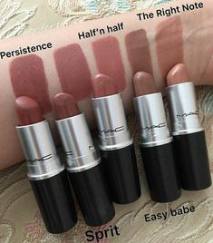 Retro Mac Lipstick, Mac Mauve Lipstick Shades, Mac Brown Lipstick, Mac Cosmetics Aesthetic, Mac Spirit Lipstick, Mac Nude Lipstick Shades, Mac Lip Combo, Mac Chili Lipstick