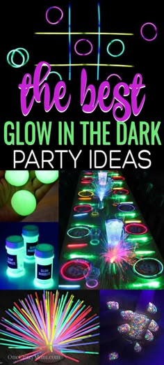 the best glow in the dark party ideas