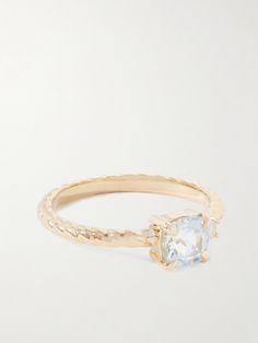 STONE AND STRAND's ‘Blue Lagoon At Twilight’ ring is an ideal gift for your loved one. It’s crafted from 10-karat gold adorned with aquamarine and centered with a sparkling diamond. Twilight Ring, Stone And Strand, Preppy Jewelry, Sparkling Diamond, Pretty Jewelry, Fine Jewelry Designers, Blue Lagoon, Gold Diamond Rings, Sparkle Diamonds