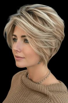 Short Blonde Hairstyles, Ash Blonde Bob, Brown Hair Color Shades, Blonde Layered Hair, Short Blonde Bobs, Short White Hair, Dark Blonde Hair Color, Blonde Hairstyle, Icy Blonde Hair