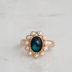 Victorian Gold Ring, Pearls Ring, Antique Rings Victorian, Perfect Symmetry, Gothic Ring, Estate Ring, Victorian Ring, Ring Pearl, Ring Flower