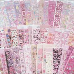 many different types of hello kitty stickers