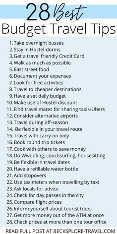 the 25 best travel tips for travelers