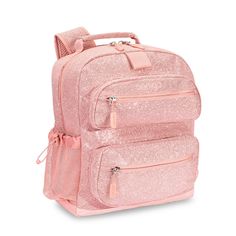 Send your kids to school in style with this lightweight and durable Bentgo® Kids Backpack in a ton of cute prints, confetti designs, and sparkling glitter accents. Made with premium, non-toxic fabric, this comfortable backpack fits everything needed for school, your toddler’s daycare, and even airplane trips, including a roomy interior with a padded laptop sleeve, 2 mesh side pockets, and 2 outer zip compartments. The cushioned straps, extra-long zipper pulls, and to-go handle make carrying, hol School Backpack With Glitter Details, School Glitter Backpack, School Backpack With Glitter, Bentgo Kids, Hungry Children, Kids School Backpack, Cute Prints, Kids Backpack, School Backpack