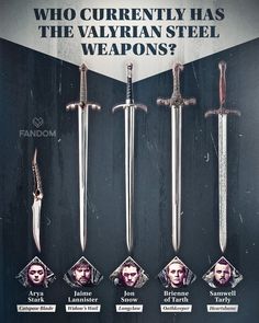 Valyrian Steel, Game Of Thrones Quotes, Game Of Thrones Funny