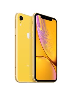 the new iphone xr is shown in yellow