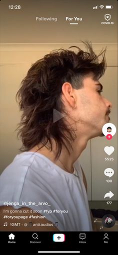 Mullet Fade Long Hair, Long Modern Mullet Mens, Long Shaggy Mullet Men, Mullet Hairstyle Mens Long Hair, Mens Mullet Hairstyle Modern Long, Edgy Mullet Mens, Mullet Hairstyle Mens Thick Hair, Shaved Side Mullet Men