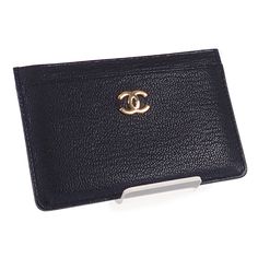 Chanel Cocomark Card Case Calfskin Black Approx. W10.5 X H6.8cm Chanel Bags, Card Case, Limited Time, Calf Skin, Black Color, Chanel, Bag Lady, Shoulder Bag, Black