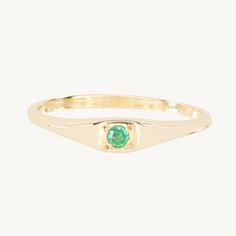 Ring Yellow Diamond, Ring With Emerald, Silver Emerald Ring, Diamond Signet Ring, Emerald Ring Gold, Signet Rings, Silver Signet Ring, Gold Signet Ring, Emerald Gemstone