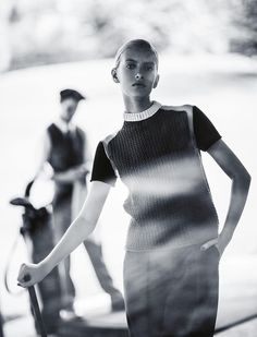 Sport Editorial, Armani Fashion, Functional Clothing, Womens Golf Shirts, Madame Figaro, Robert Clergerie