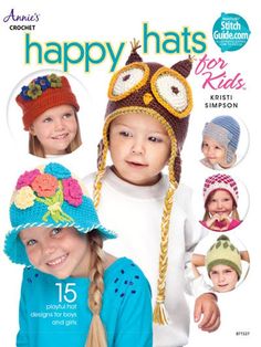 the cover of happy hats for kids magazine