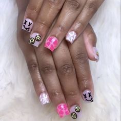 Kid Nails, Nail Party, Kylie Nails, Girls Nail Designs, Natural Acrylic Nails, Short Acrylics, Gel Toe Nails