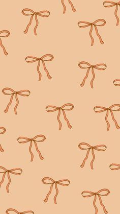 an image of a pattern with bows on it