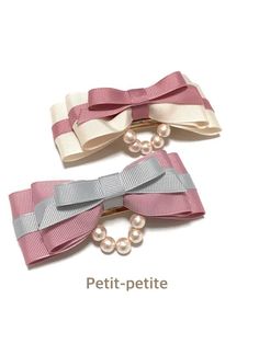 Hair Bow Tutorial, Hair Clips Diy, Bows Diy Ribbon, Hair Bow Holder, Brooch Diy, Bow Headband Hairstyles, Hair Ribbons, Handmade Hair Bows