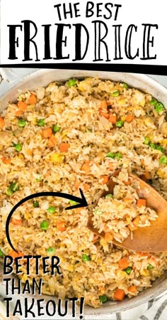 the best fried rice recipe is better than takeout and it's made in one pan