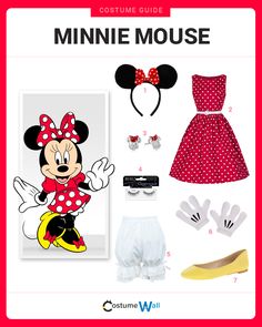 the costume guide for minnie mouse