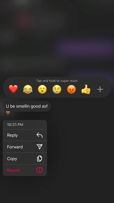 an emoticive text message is displayed on the phone's screen, with other emoticions in the background