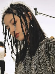 Bangs Up Hairstyle, Chinese Girl Hairstyles, Asian Braids Hairstyles, Chinese Braids, Korean Braided Hairstyle, Ulzzang Hairstyle, Ulzzang Hair, Braided Crown Hairstyles