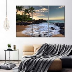 Maui Makena Cove Beach Wall Art is a great way to unwind and relax no matter what situation you are in. Take the pleasure of blue water and soft sand with this beautiful canvas art print. Beach Artwork, Secret Beach, Beach Wall Art, Multi Panel Canvas, Wall Art Elephant, Photography Wall Art, Art Elephant, Blue Water, Beach Photography