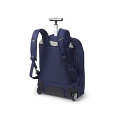 Gear up for the year or your next trip with the High Sierra Freewheel Pro Wheeled Backpack, ideal for students, travelers, and anyone else in need of a durable bag. This rolling backpack features a single tube rotating handle that zips away whenever you plan to use the bag's straps. With 360 degree reflectivity, this backpack is bright in reflective light for increased safety. Equipped with smooth-rolling, corner-mounting wheels, witness the seamless mobility of this backpack as you roll it to a Portable Standard Backpack For Travel, Portable Travel Backpack, Functional Portable Travel Accessories For School, Portable Functional Travel Accessories For School, Functional School Backpack Luggage, Functional Luggage For Back To School Travel, Multifunctional School Backpack Luggage, Rolling Laptop Bag, Supreme Bag