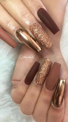 Color Street Fall, Ballerina Acrylic Nails, Fall Nail Design, Nail Fall, Disney Acrylic Nails, Spring Nail Designs, Pretty Nail Designs, Classy Acrylic Nails