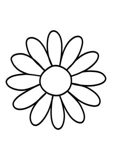 a black and white drawing of a flower