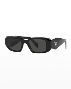 Find PRADA Geometric Rectangle Acetate Sunglasses on Editorialist. Prada rectangle sunglasses in acetate Lens/bridge/temple (in mm): 5714134 Solidcolor lenses with logo on corner Geometric temples with logo Wide, tapered arms 100% UVA/UVB protection Made in Italy Prada Aesthetic Sunglasses, Prada Products, Vintage Prada Sunglasses, Prada Sunglasses Y2k, Prada Aesthetic, Sun Glasses Prada, Prada 06ys Sunglasses, Prada Glasses, Prada Accessories