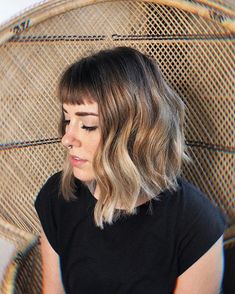 Short Bangs Medium Hair, Short Bangs Round Face, Bob Short Bangs, How To Style Short Hair With Bangs, Cute Short Bangs, Short Bangs Hairstyle, Micro Bangs Round Face, Bad Bangs, Balayage With Bangs