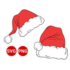 Santa Hat Clipart, Santa Hat Svg, Hat Clipart, Santa Claus Hat, Clipart Christmas, Santa Clause, Christmas Hat, Santa Hat, Christmas Svg