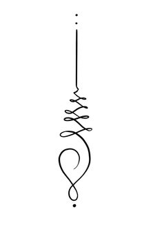 a black and white drawing of a spiral design on a white background with the word love written in cursive writing