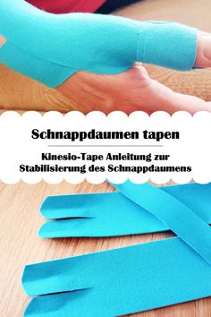 Der Schnappdaumen oder auch Schnappfinger ist sehr unangenehm und kann schmerzhaft sein. Zur Stabilisierung und Ruhighaltung kann man den Daumen mit Kinesio-Tape tapen. Das geht ganz einfach. Ich habe eine Anleitung geschrieben, die du gut nachvollziehen und Zuhause nachmachen kannst. Physio Tape, Hand Exercises, Nursing School Notes, Body Pain, Love And Basketball, Man Den