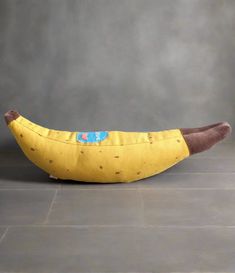 a banana that is sitting on the ground