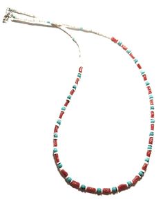 New without tags ETHNIC & REGIONAL STYLE : Native American JEWELRY TYPE : Necklaces TYPE : Beads MATERIAL : Stone FEATURED REFINEMENTS : Heishi Necklace METAL : Sterling Silver TRIBAL AFFILIATION : Navajo MAIN STONE : Multi-Stone Navajo Sterling Silver, Multi Stone Heishi beaded necklace. So many options with this great piece! Measuring 18 inches long. Gorgeous beads! Stones are natural and may have slight variations. ￼Thank you for looking at our items. Please contact us if you have any que Southwestern Style White Beaded Necklace With Large Beads, Traditional Adjustable Heishi Beads Necklace, Traditional Adjustable Single Strand Beaded Necklaces, Traditional Adjustable Single Strand Beaded Necklace, Traditional White Single Strand Beaded Necklace, Southwestern Style Large White Beads, White Heishi Beads Hand-strung Necklaces, Traditional Heishi Beads Jewelry With Large Beads, White Heishi Beads Necklaces Hand-strung