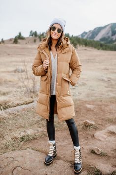 Lauren Kay Sims | investing in a winter coat Affordable Casual Outdoor Parka, The North Face Jacket Brown, Brown The North Face Jacket, Parka Outfit, Lauren Kay Sims, Winter Coat Parka, Best Winter Coats, North Face Coat, Parka Women