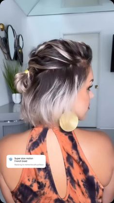 Ekaterina Guerra | Short Hairstyles + Makeup | One of my favorite hairstyles 😉 . . . . . #spacebuns #shorthairstyle #simplehairstyles #reeloftheday😍❤️ #reelofinstagram #hairreels... | Instagram Short Bangs, Favorite Hairstyles, May 7th, Hair Hairstyles, Short Hairstyles, Makeup Yourself, Short Hair Cuts, Easy Hairstyles, Let Me Know