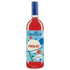 a bottle of fellinire primo wine is shown on a white background in this image