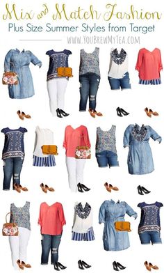 Different Types Of Clothes, Types Of Clothes, Plus Size Summer Fashion, Mode Tips, Plus Size Summer Outfits, Look Plus Size, Clothes And Shoes, Summer Styles