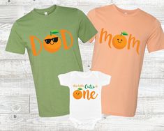 Processing of your order takes 4-9 business days, then shipping is First Class so allow another 3-6 business days. Youth and Child sizes are not available in colored shirts. But you can purchase the matching white version: https://www.etsy.com/listing/989517122/cuties-family-t-shirts-for-her-1st?ga_search_query=cuties&ref=shop_items_search_3&pro=1 Don't see the name you are looking for? I can make it for you! Please read then purchase the Personalization fee: https://www.etsy.com/listing Green Cotton T-shirt For First Birthday, 1st Birthday Girl, Family T Shirts, Watermelon Birthday, Baby Legs, Bday Girl, 1st Birthday Party, 1st Birthday Girls, Girl Mom