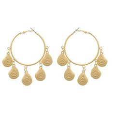 Featuring gold tone brass seashell charms, the Olive Shell Hoop earring will immediately transport you to a day at the beach. Size: one size. Gender: female. Age Group: adult. Bohemian Gold Hoop Earrings With Dangling Charms, Gold Metal Hoop Earrings For Beach, Gold Dangle Earrings For Beach, Beach Jewelry With Dangling Metal Charms, Gold Small Hoop Jewelry For The Beach, Gold Small Hoop Earrings For The Beach, Metal Hoop Earrings For Beach, Gold Shell-shaped Hoop Earrings For Beach, Gold Hoop Jewelry For Beach