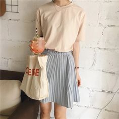 Basic Loose O-Neck Casual Shirt – Tomscloth Casual Beige V-neck Shirt, Casual Beige T-shirt For Day Out, Beige Cotton T-shirt For Day Out, Brick Red, Jean Skirt, Casual Shirt, Trending Now, Tank Dress, Sequin Dress