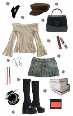 Outfit With Gloves, October Outfit Ideas, Balletcore Fashion, Downtown Outfits, 2000s Fashion Outfits, Swaggy Outfits, Cute Everyday Outfits, Really Cute Outfits