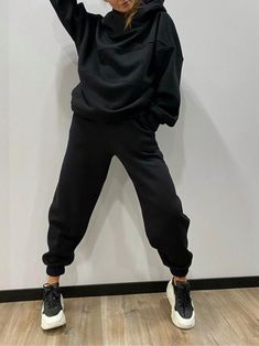 Gender: WomenType: BottomsFeature: Solid, Two-PieceMaterial: PolyesterStyle: Casual/FashionColor: White, Gray, Black Size: S, M, LPlease Note: All Dimensions Are Measured Manually With A Deviation Of 1 To 3cm. Solid Color Athleisure Tracksuit With Pockets, Long Sleeve Tracksuit With Pockets In Athleisure Style, Casual Stretch Tracksuit In Solid Color, Long Sleeve Athleisure Tracksuit With Pockets, Athleisure Long Sleeve Tracksuit With Pockets, Solid Long Sleeve Activewear With Pockets, Casual Tracksuit With Pockets For Leisure, Solid Color Hoodie Sweats For Leisure, Solid Color Hoodie For Leisure