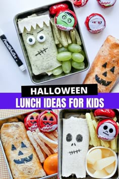 halloween lunch ideas for kids that are easy to make