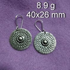 Fine Silver Handcraft Jewelry  950-999% Silver. Size and weight included on picture. All Rings are Free size adjustable. We sell and shipped only country that Thailand post service available. USA can provide USPS tracking.  All tax is buyer's responsible. Thank you for your attention to my items. Stamped Metal Earrings For Gifts, Symbolic Oxidized Metal Earrings, Handmade Symbolic Round Earrings, Symbolic Handmade Round Earrings, Handmade Symbolic Earrings, Symbolic Nickel-free Round Earrings, Symbolic Round Nickel-free Earrings, Nickel-free Symbolic Round Earrings, Artisan Earrings With Oxidized Finish