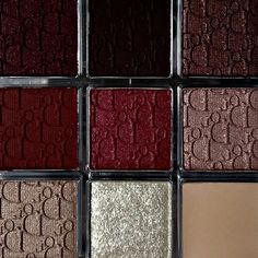 Brown Moodboard Aesthetic, Eyeshadow Palette Aesthetic, Palette Aesthetic, Makeup Pallets, Cherry Wine, Dark Autumn, Fancy Makeup, Dior Makeup, Brown Eyeshadow